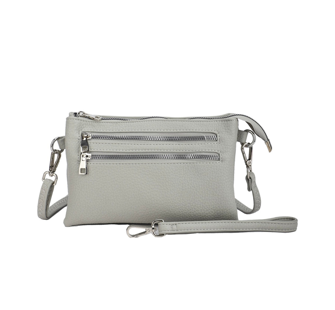 Multi Pocket Crossbody, Grey
