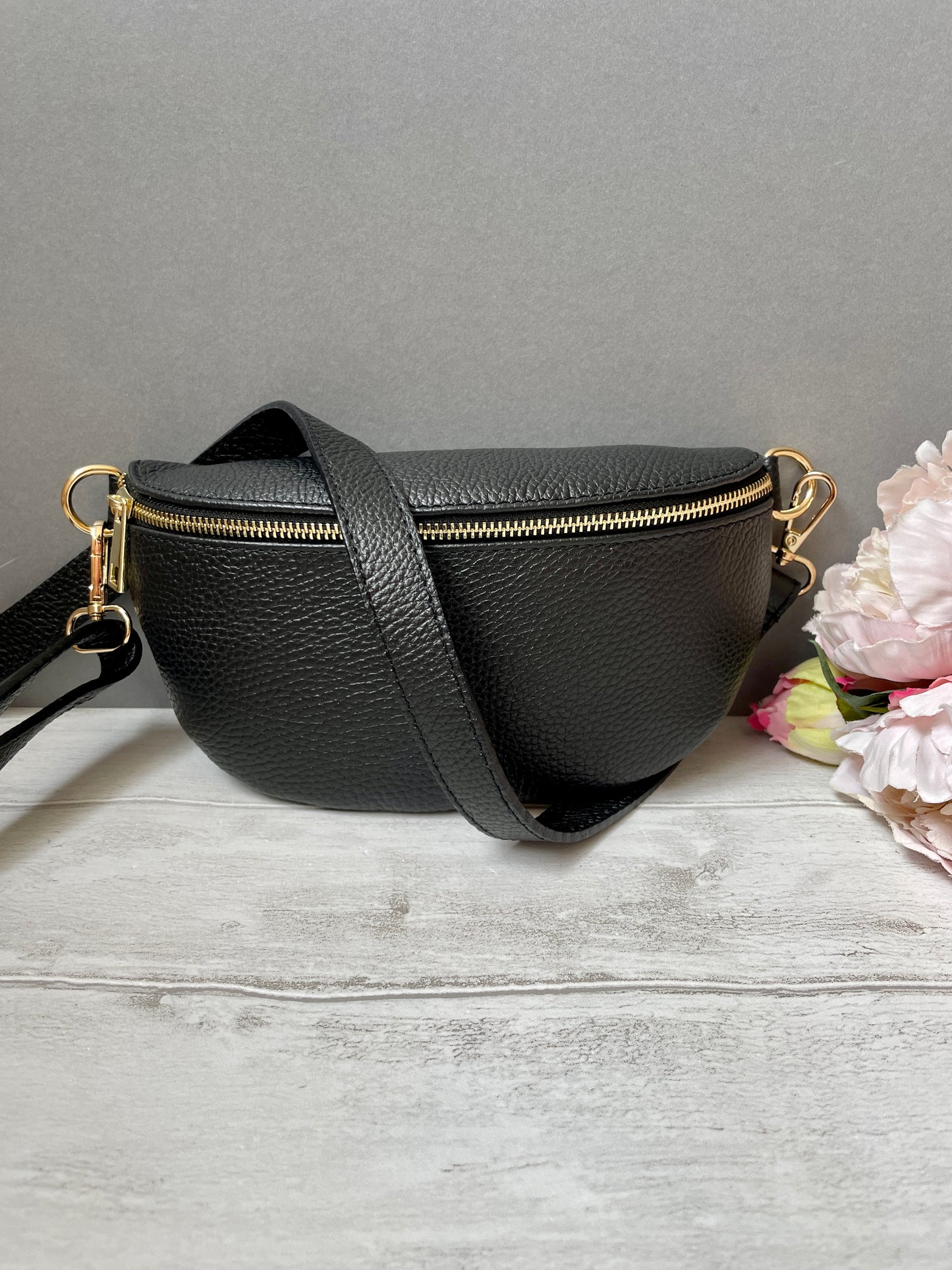 Black Luna Sling Bag
