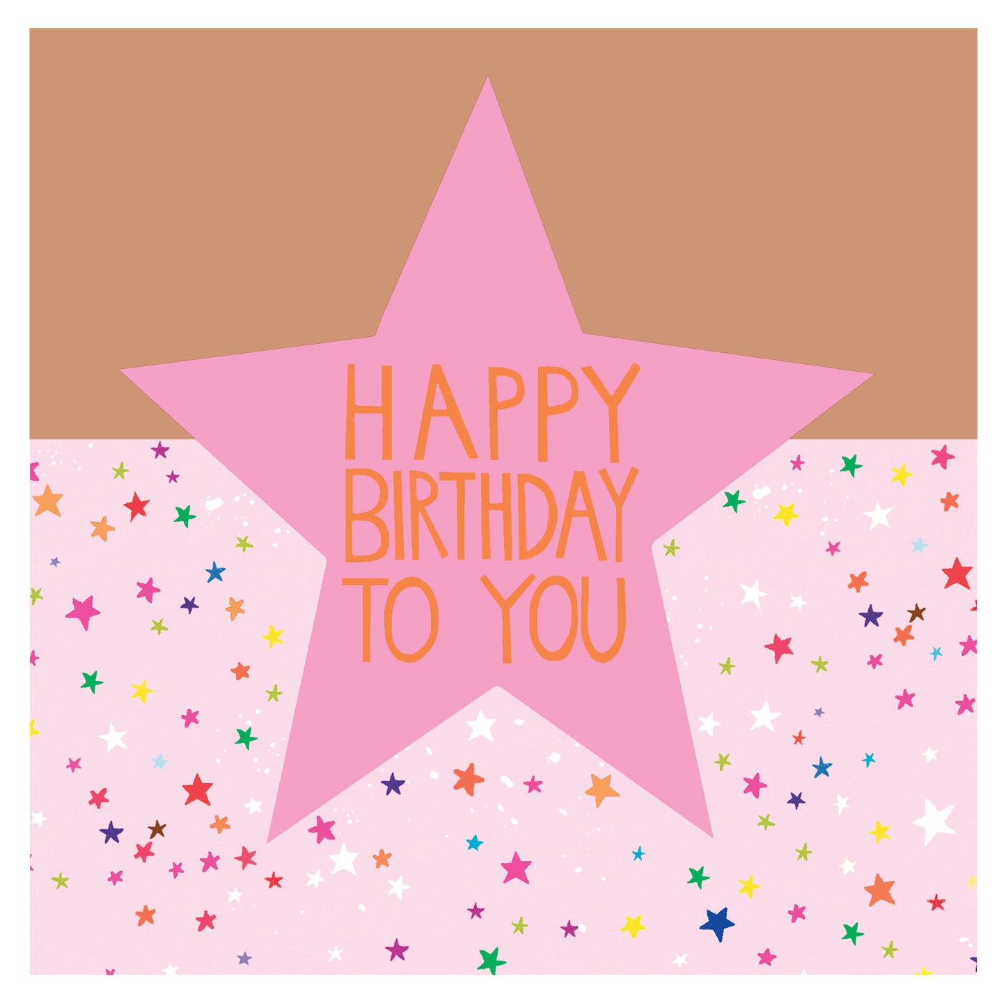 Happy Birthday Star Card