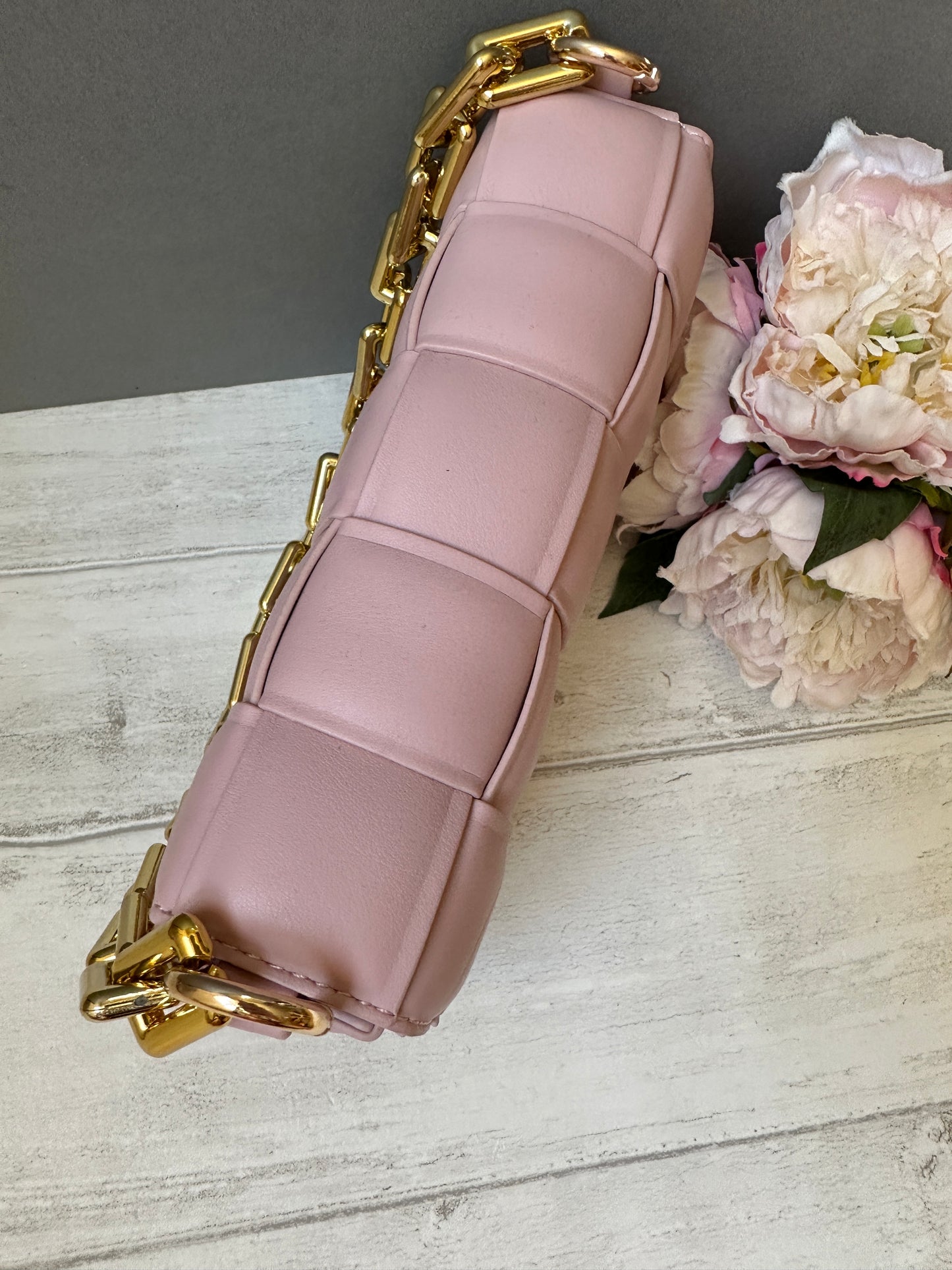 Sample Sale Pink Weave Bag