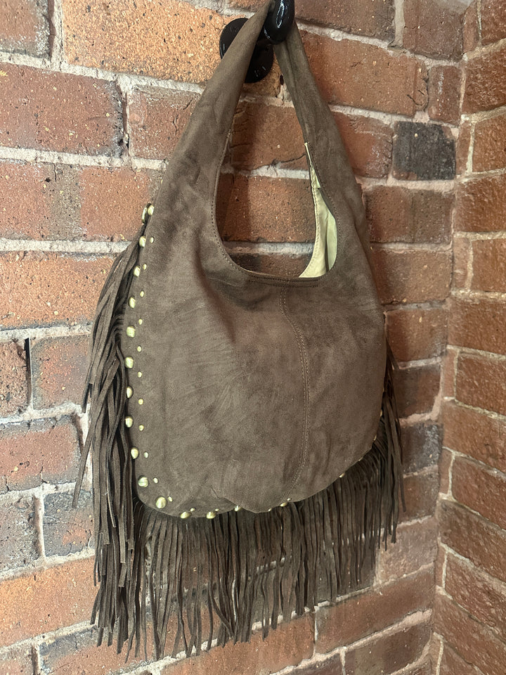 Chocolate Tassel Bag