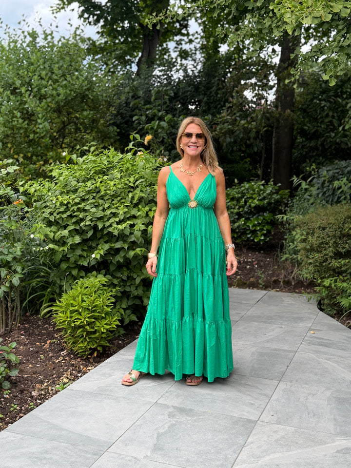 Emerald Green Maxi Dress