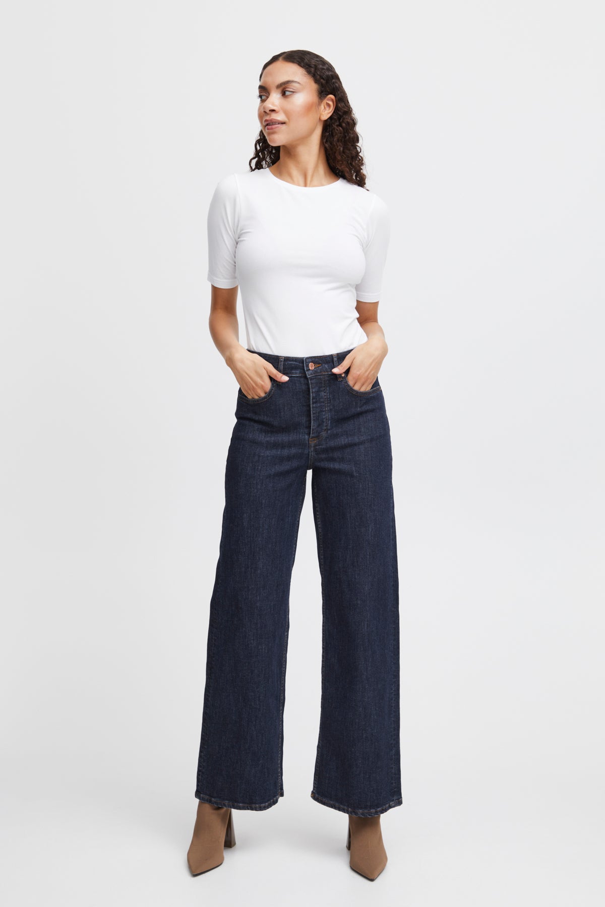 BF OFFER Byoung Lola Wide Leg Jeans