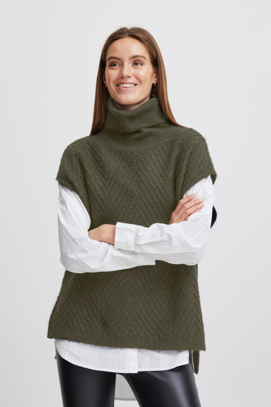 Byoung Olive Valma Poncho