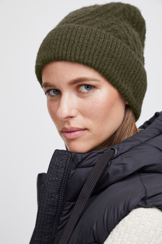 Byoung Valma Olive Beanie
