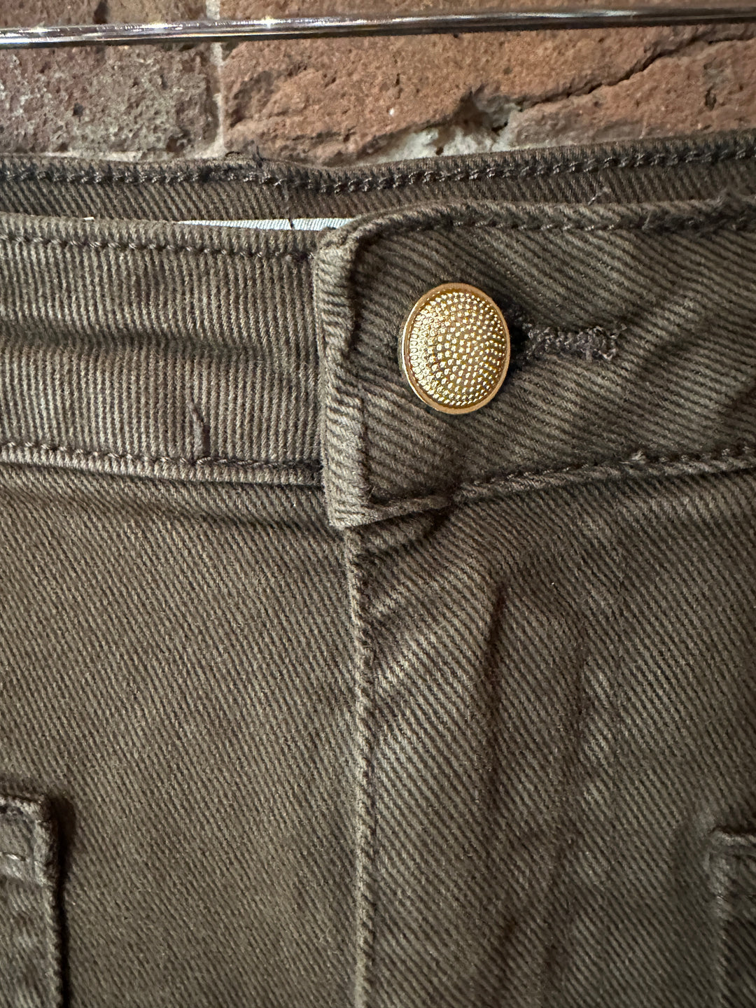 Chocolate Brown Wide Leg Jeans