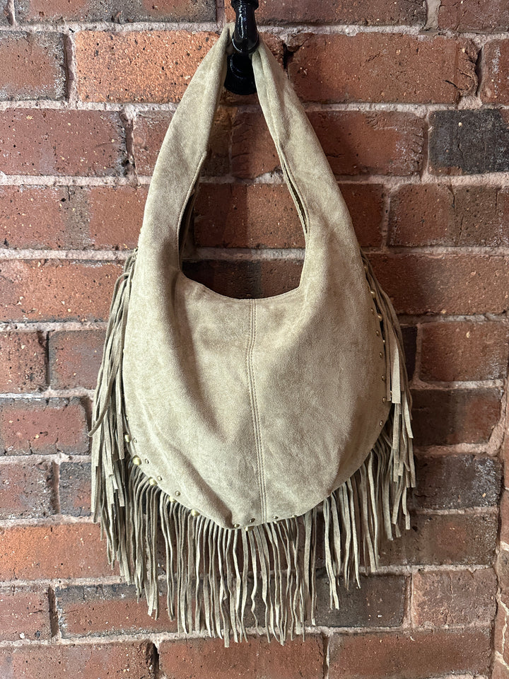 Stone Tassel Bag