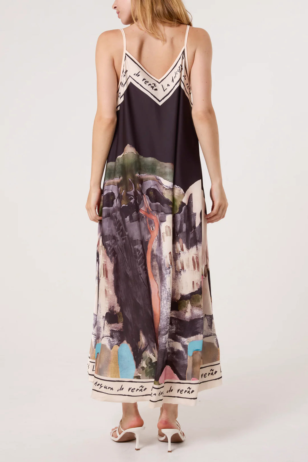 Watercolour Dress, Multi Colours