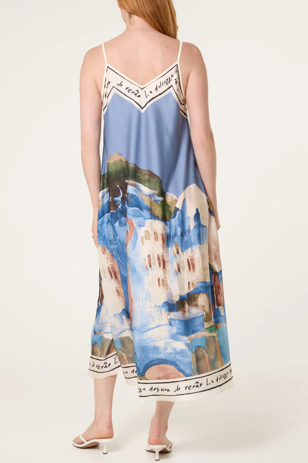 Watercolour Dress, Multi Colours