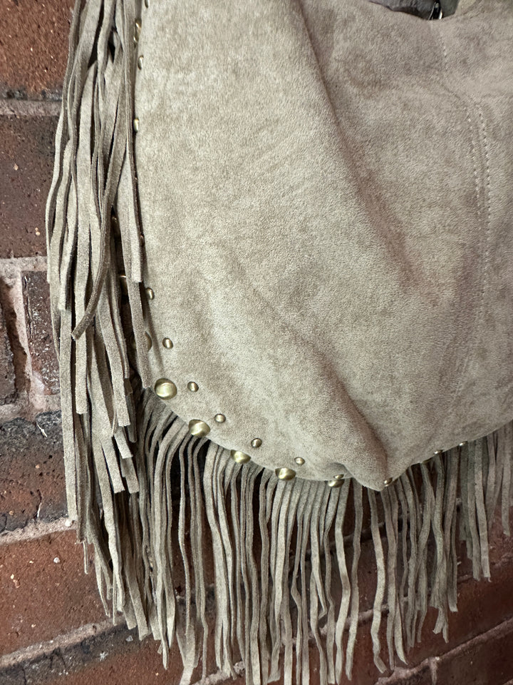 Stone Tassel Bag