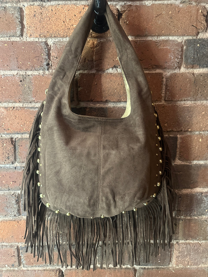 Chocolate Tassel Bag