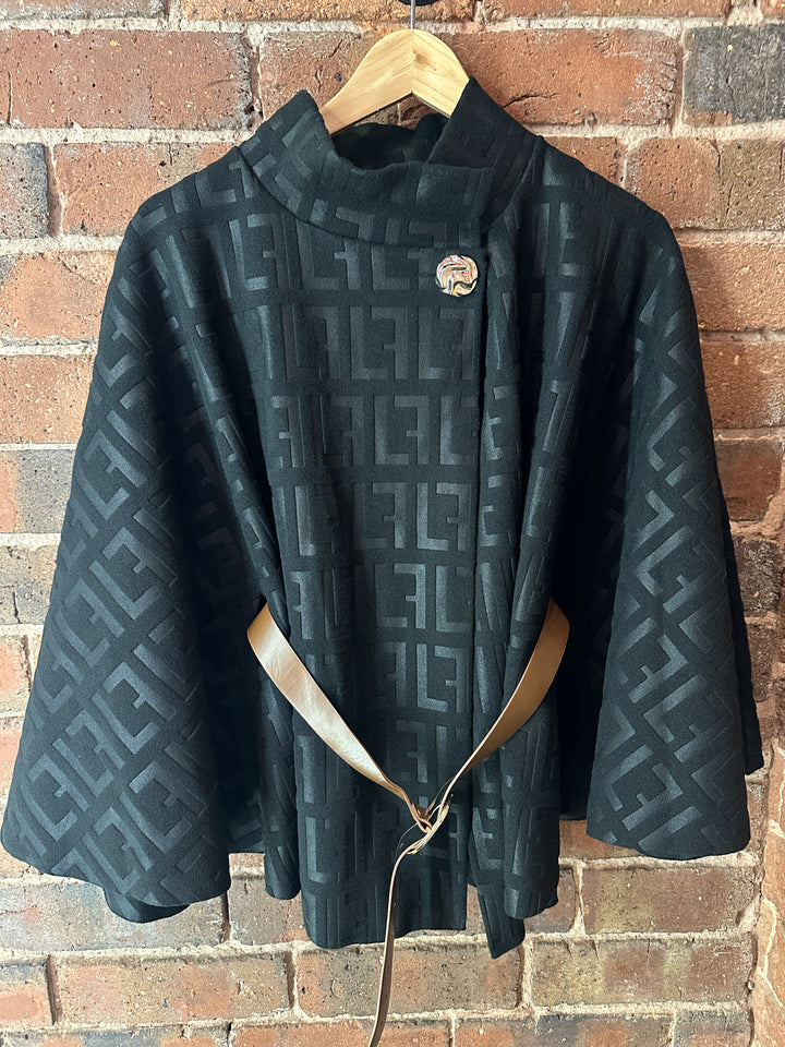 Black Geo Cape