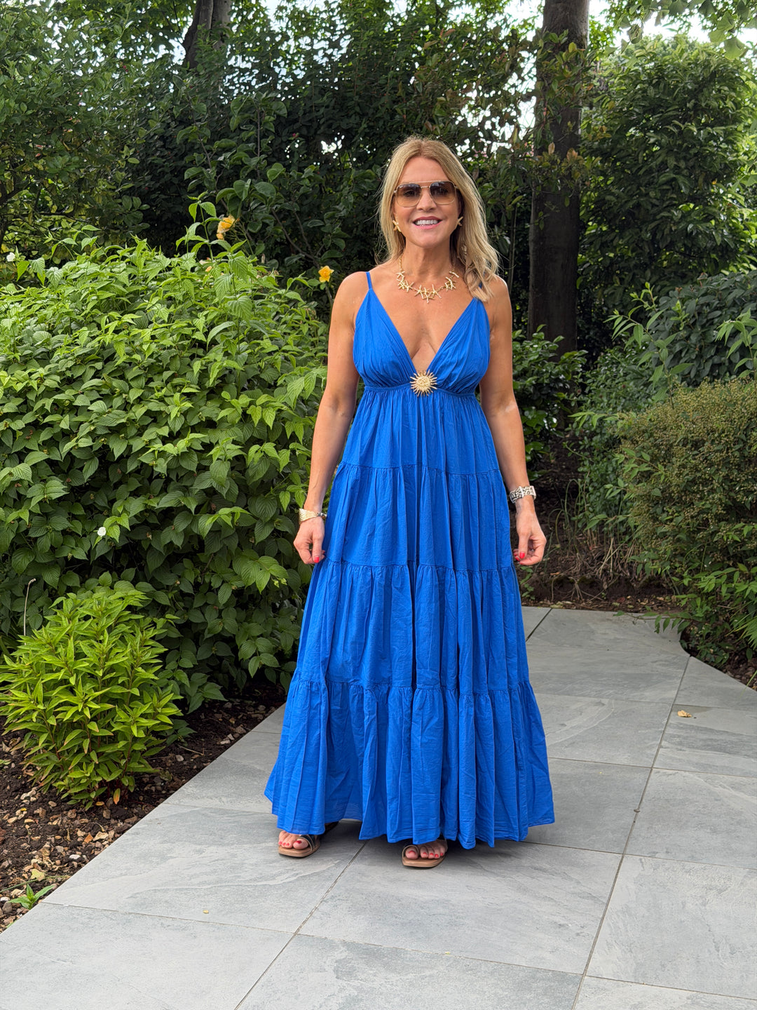 Blue Maxi Dress