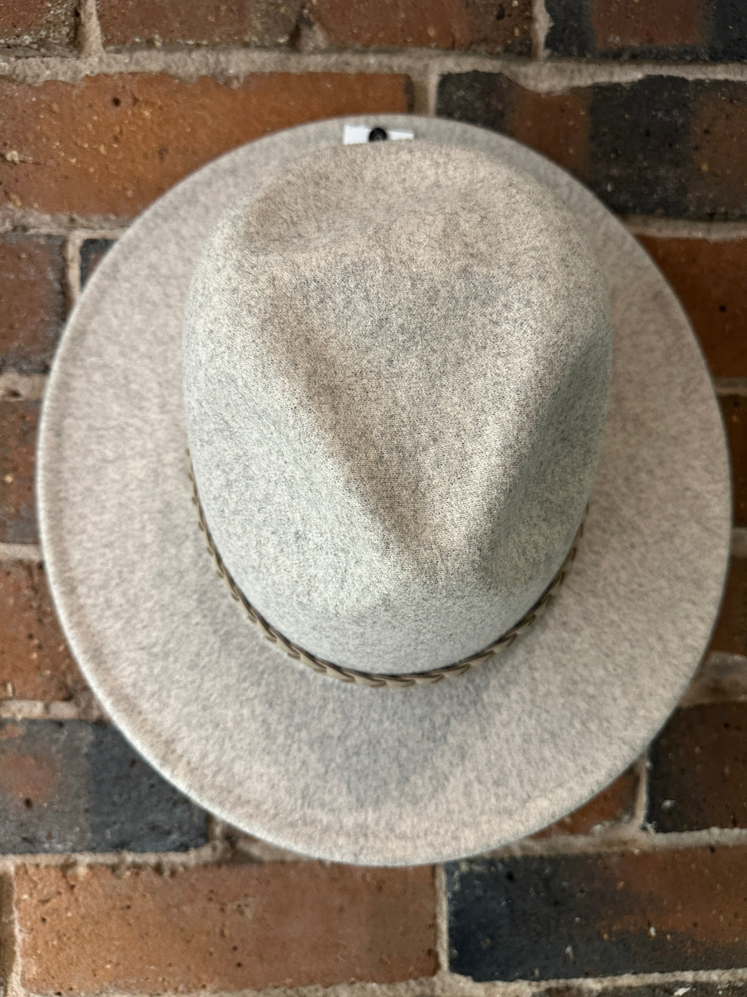 Oatmeal Fedora Hat
