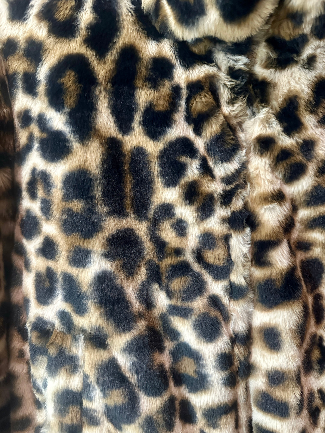 Reversible Leopard Print Puffer, Gold
