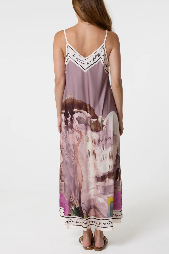 Watercolour Dress, Multi Colours