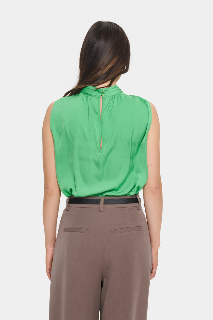 Saint Tropez Green Aileen Top
