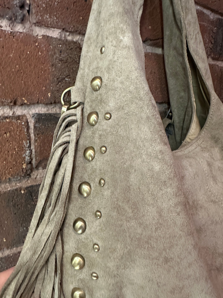 Stone Tassel Bag