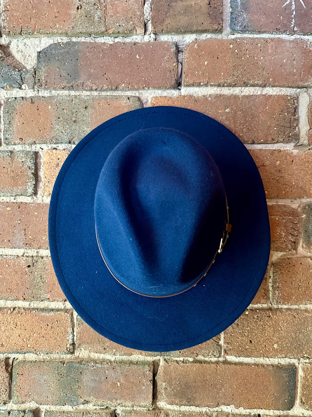 Navy Fedora Hat