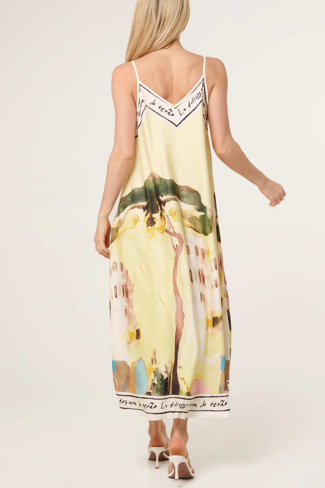 Watercolour Dress, Multi Colours