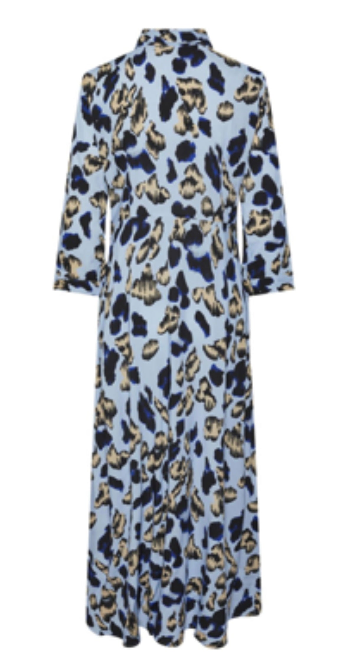 Y.A.S Savannah Blue Leopard Dress