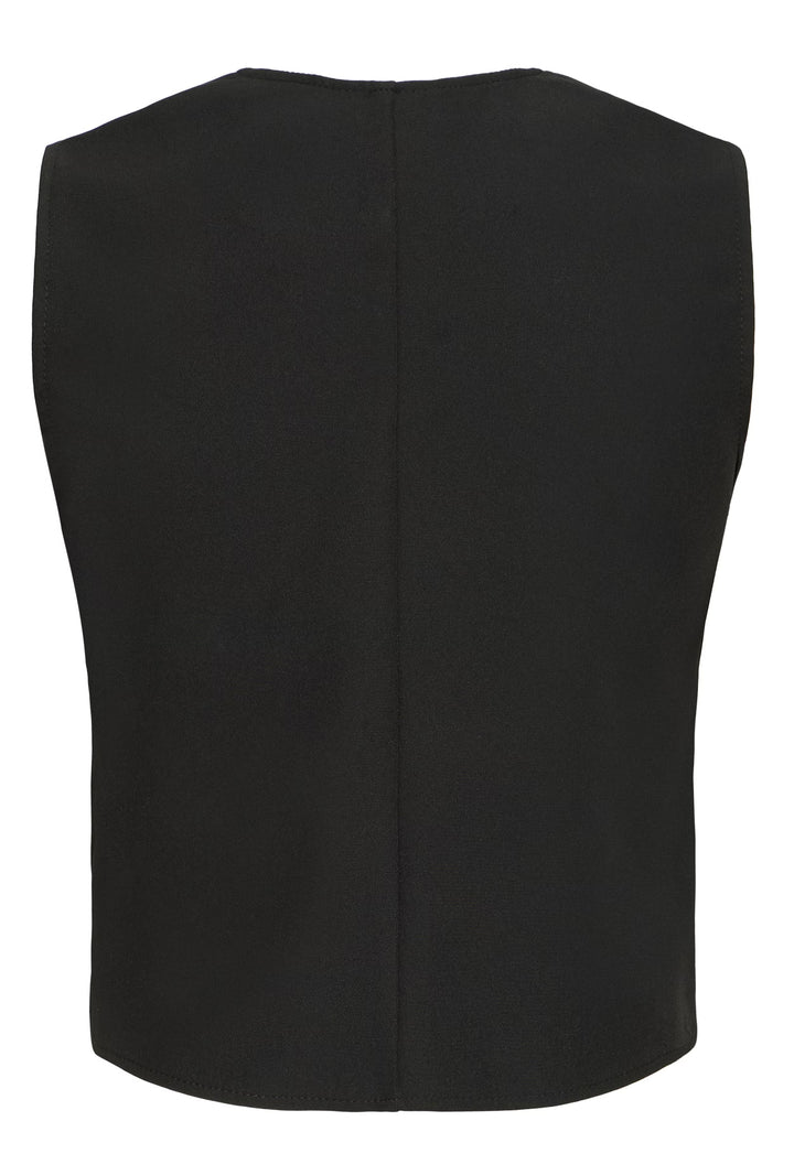 Byoung sparkly bow waistcoat