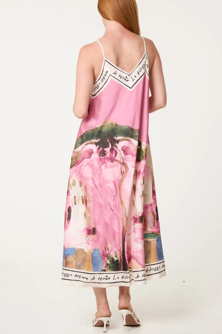 Watercolour Dress, Multi Colours