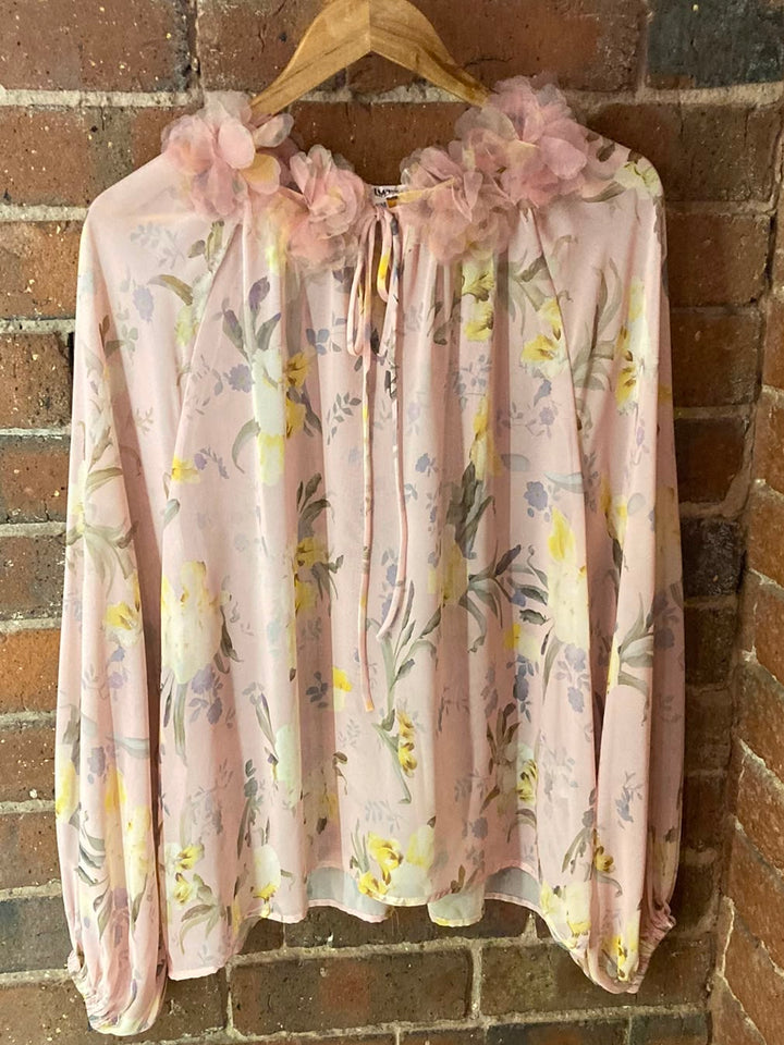 Pink Floral Shorts Coord