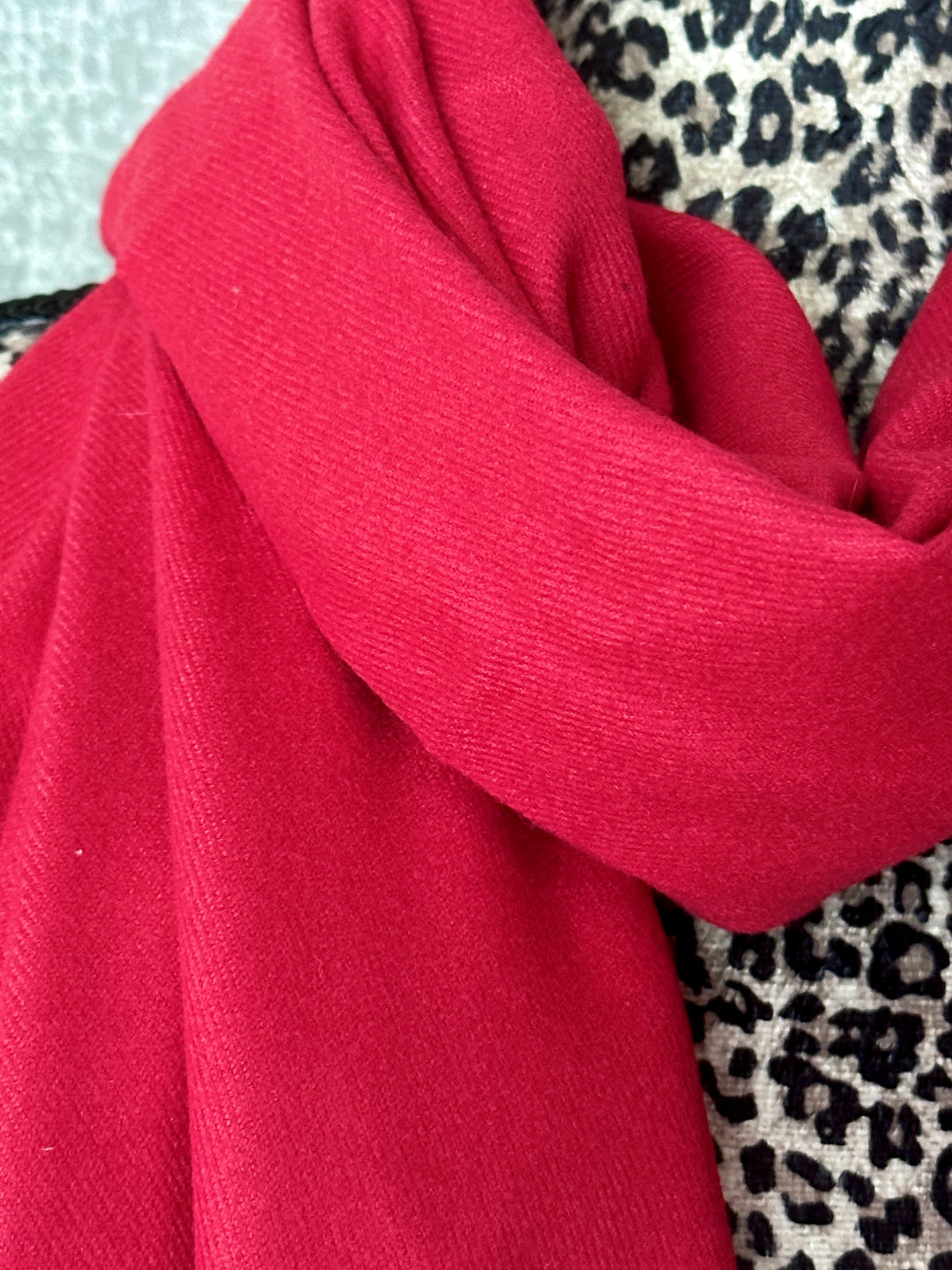 Luxury Pashmina Scarf - Berry