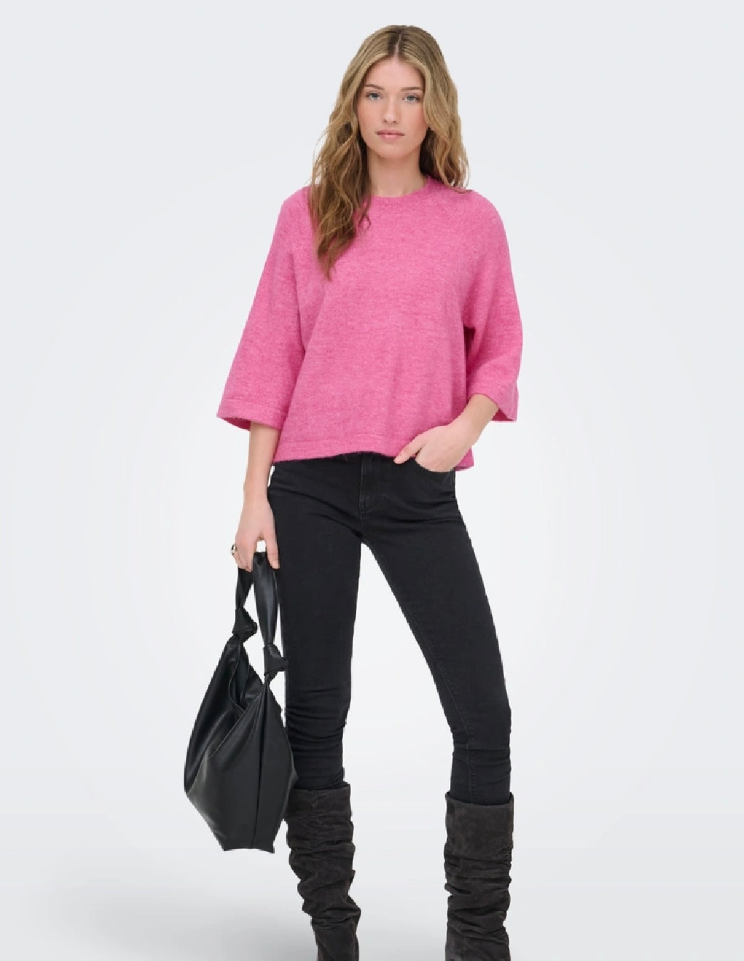 Only Simoni 3/4 Knit, Pink
