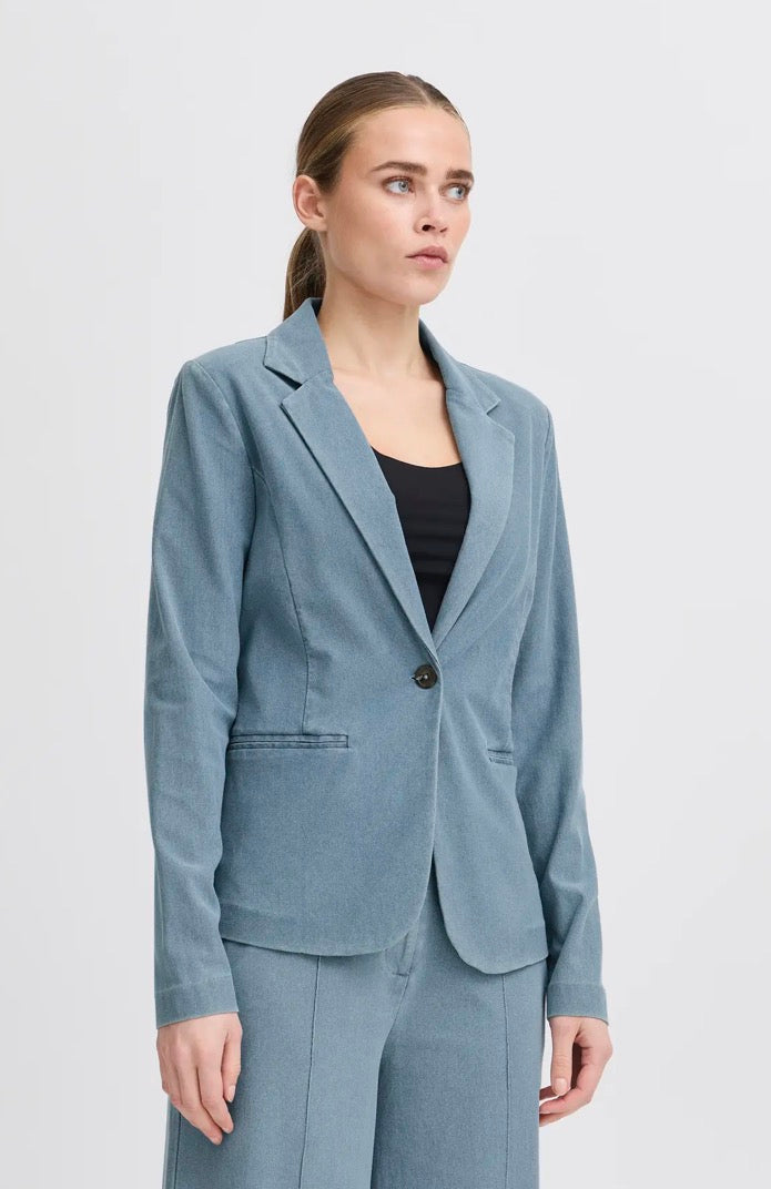 Ichi Kate Denim Blazer