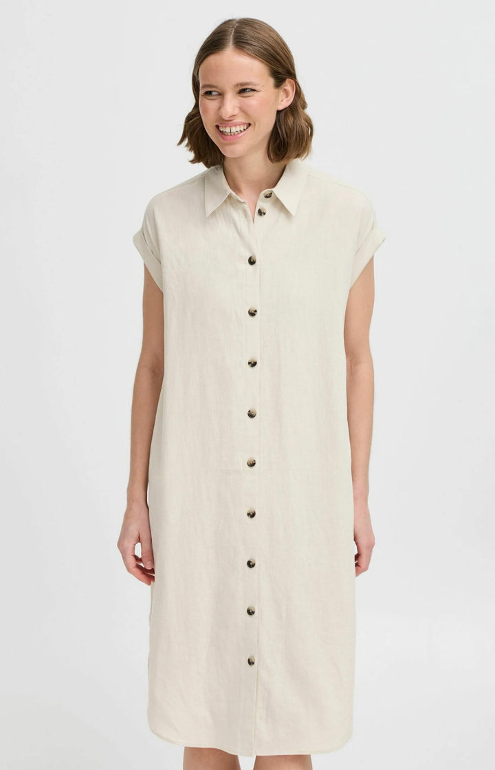 Byoung Byfalakka Shirt Dress, Melange