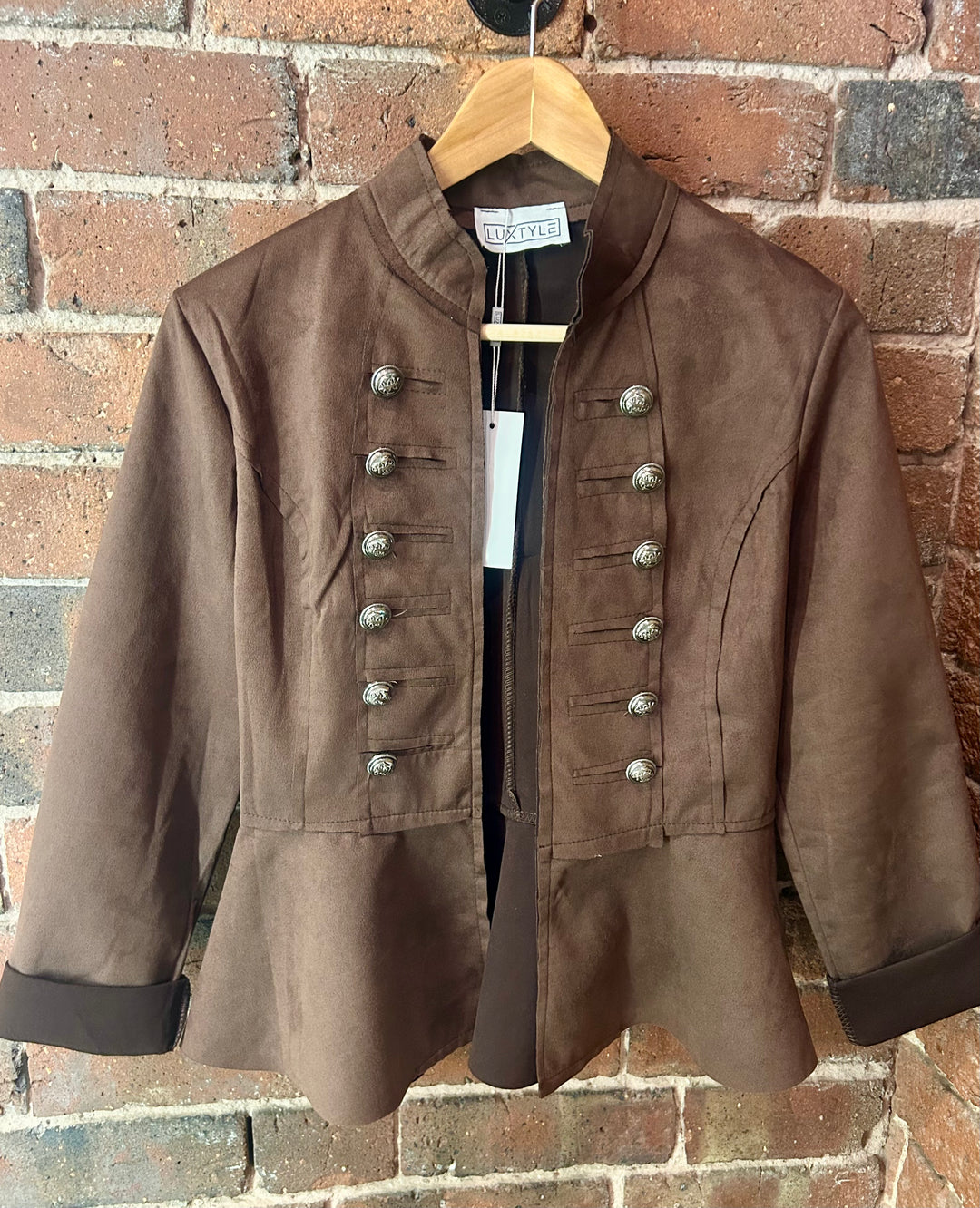 Military Jacket, Chocolate