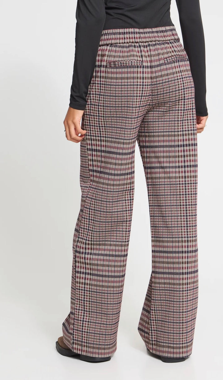Ichi IhKate Check Pant