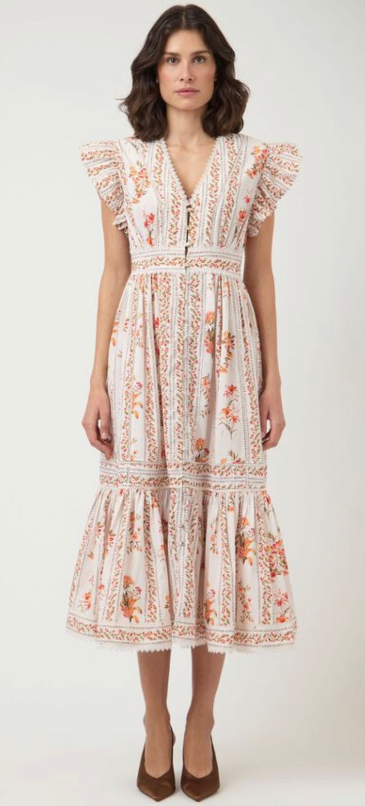 Yas Floratina Dress, Pristine