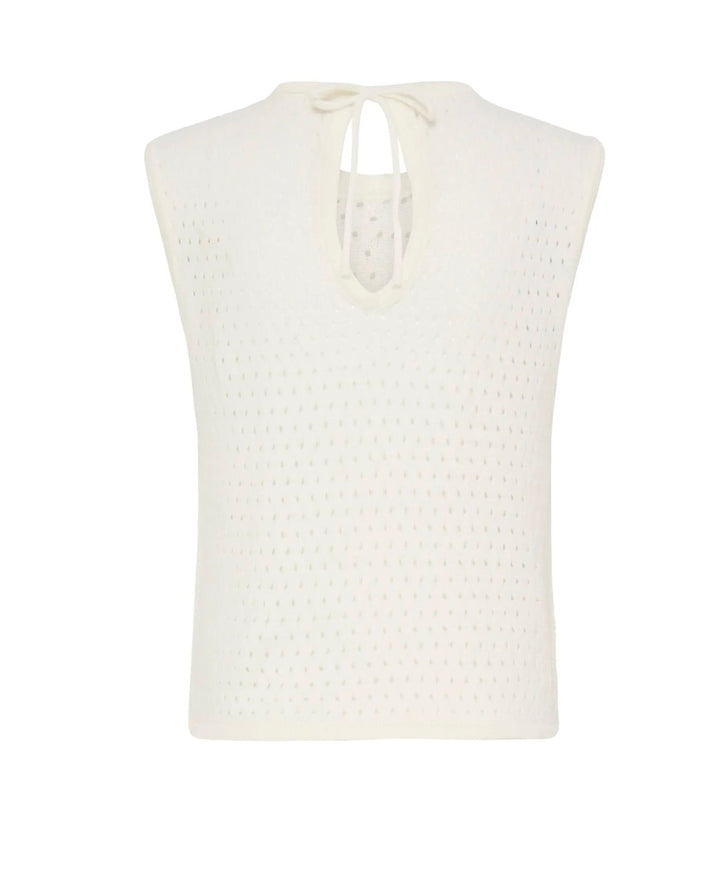 Fransa Perri Top, Whisper White