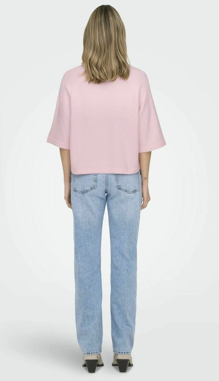 Only Simoni 3/4 Knit, Pale Pink