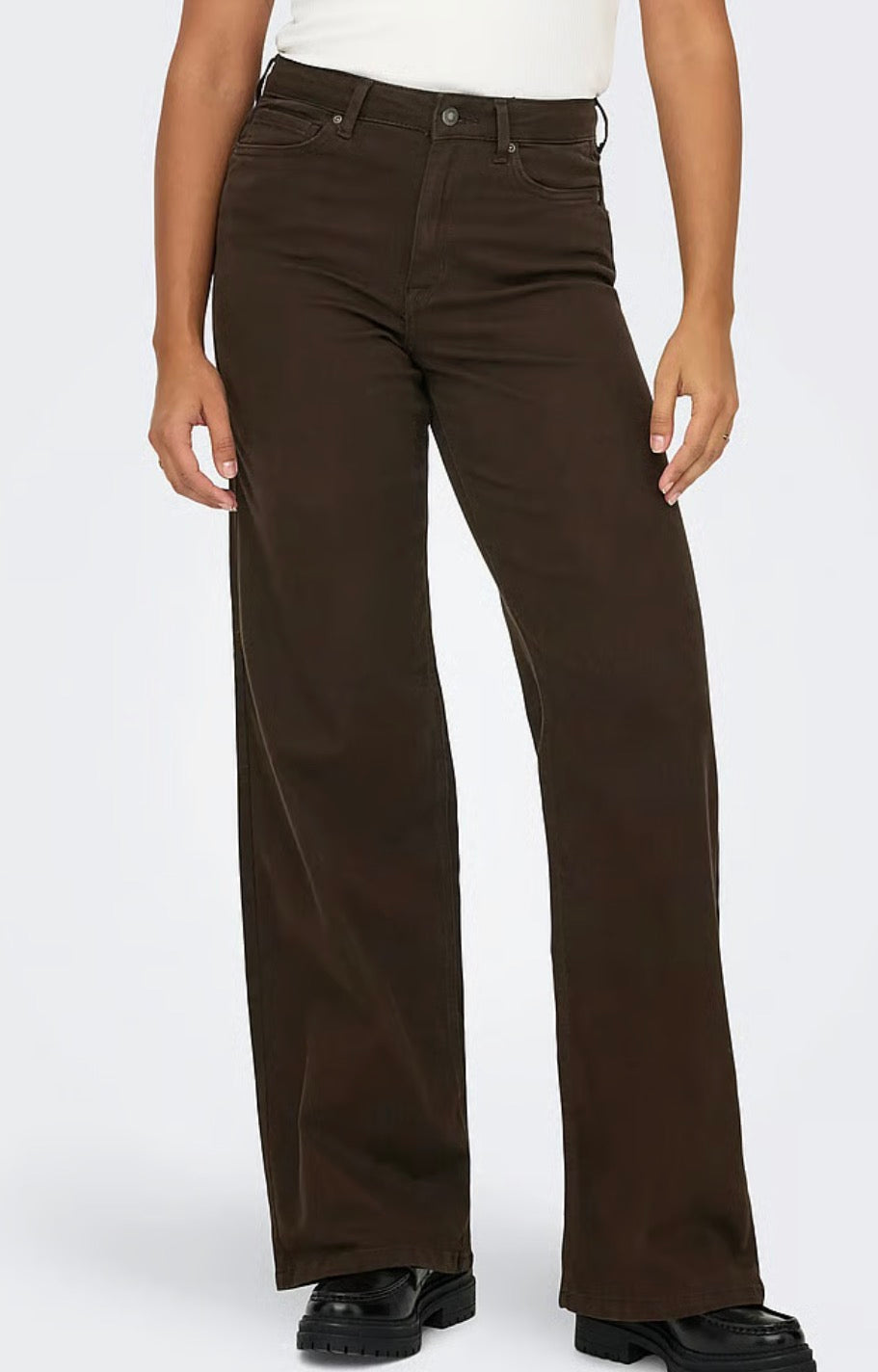 Only Madison Blush Jeans, Dark Brown