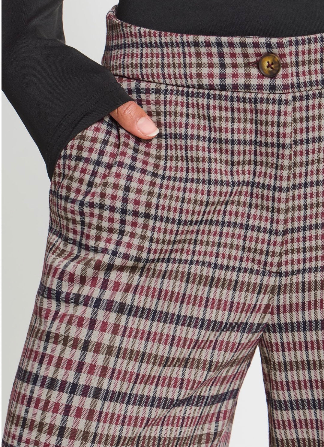 Ichi IhKate Check Pant