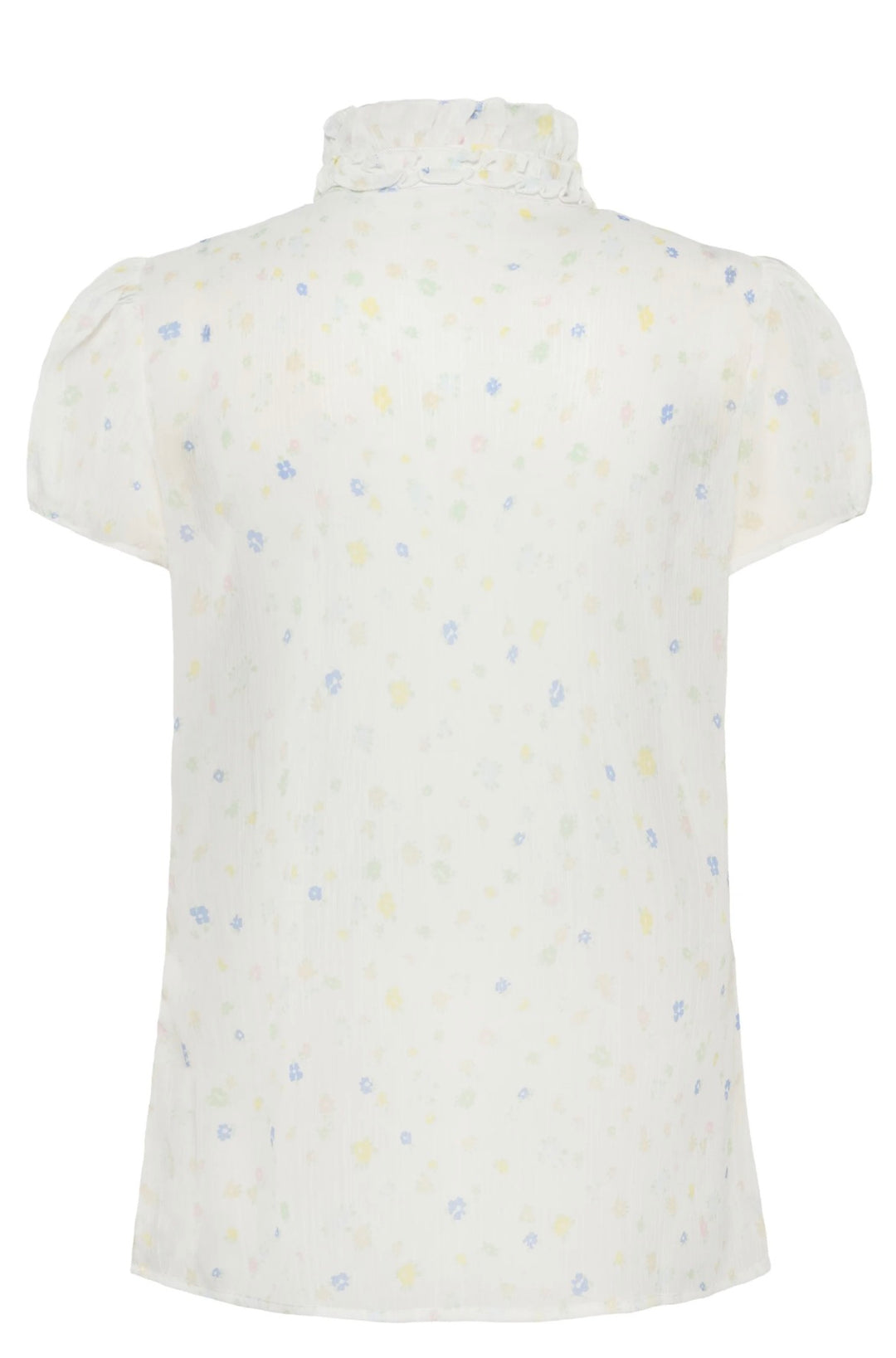 Saint Tropez Lilja Crinkle Shirt, Ice Multi Pastel Blooms