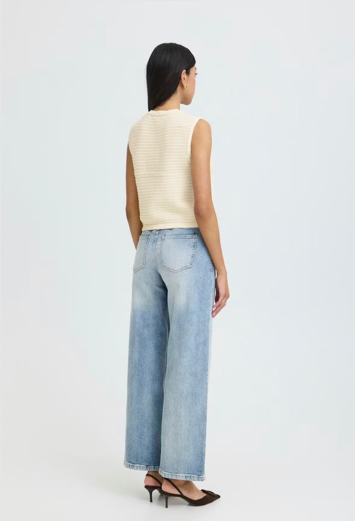 Byoung ByMikala Short Waistcoat, Birch