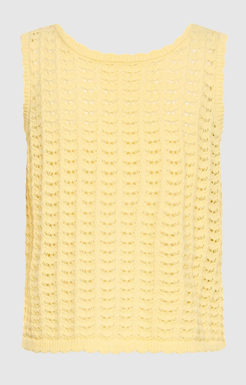 Ichi Dosia Waistcoat, Mellow Yellow