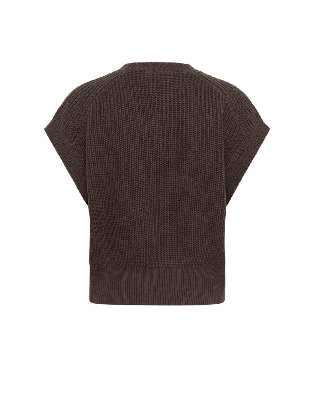 Saint Tropez Trune Vest, Chocolate Brown