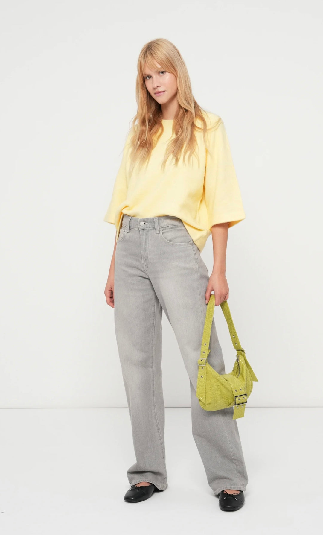Only Simoni 3/4 Knit, Lemon