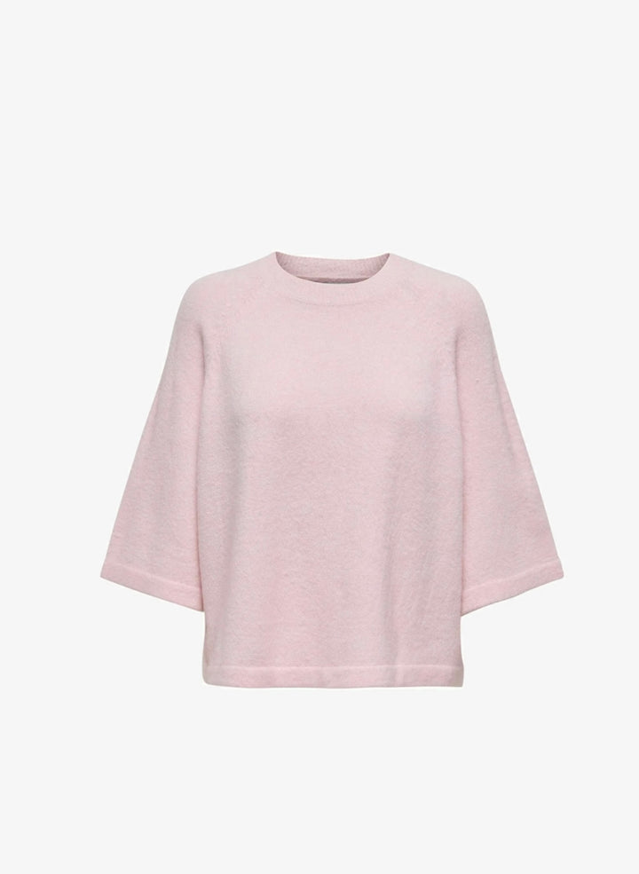Only Simoni 3/4 Knit, Pale Pink