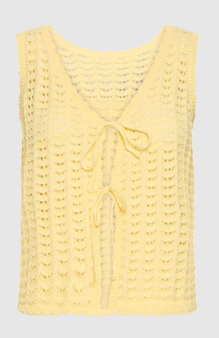 Ichi Dosia Waistcoat, Mellow Yellow