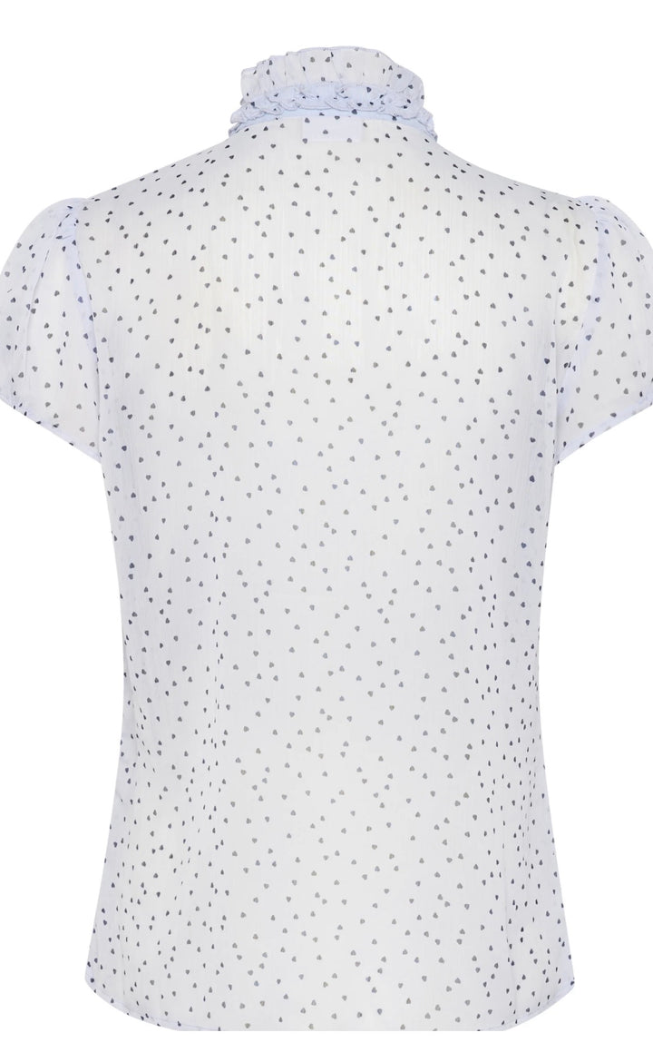 Saint Tropez Lilja Crinkle Shirt, Heather Nightsky Harts
