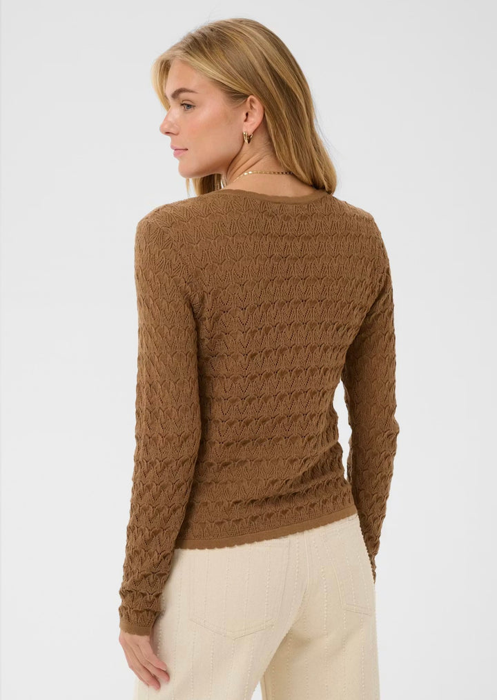 Saint Tropez Ronette Cardigan, Toasted Coconut