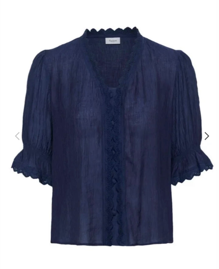Saint Tropez Kristel Shirt, Blue