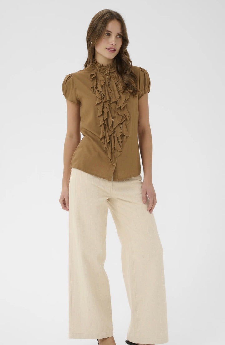 Saint Tropez Ellis Shirt, Toasted Coconut